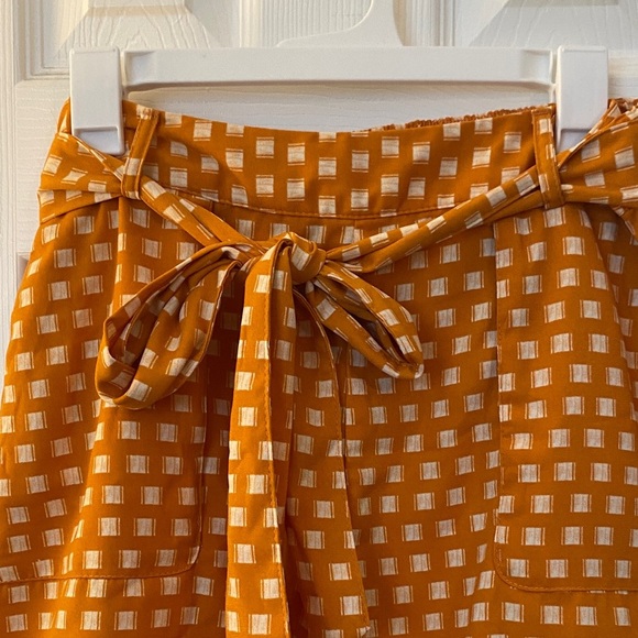 a new day High Waist Shorts in Orange and White - Picture 4 of 5